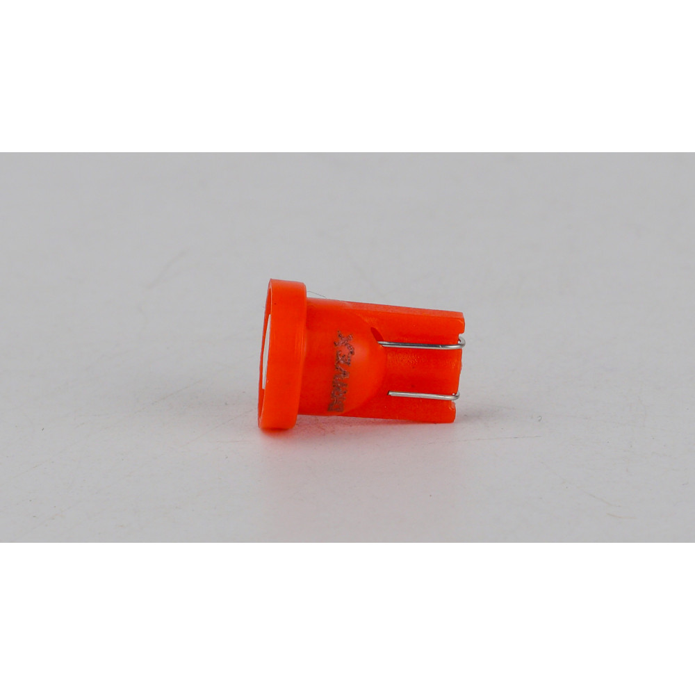 T10-244 Red 12V 0.3W 1Lm W5W base-10mm C