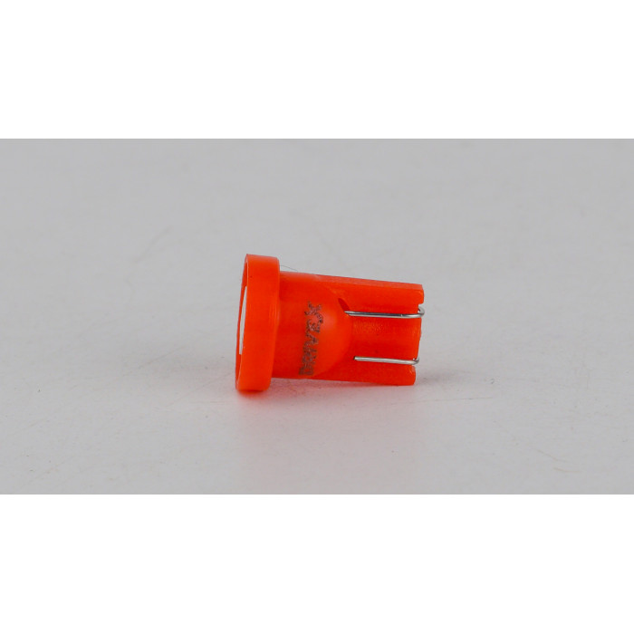 T10-244 Red 12V 0.3W 1Lm W5W base-10mm C