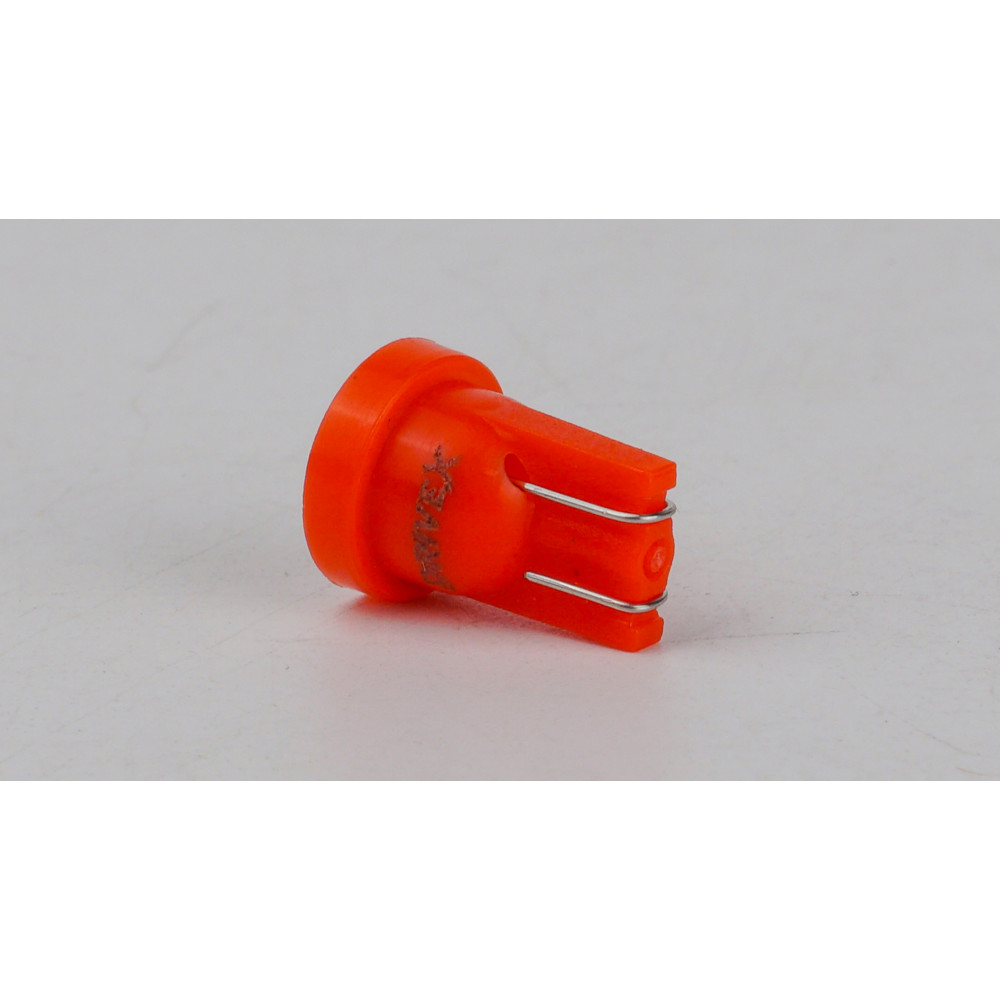 T10-244 Red 12V 0.3W 1Lm W5W base-10mm C