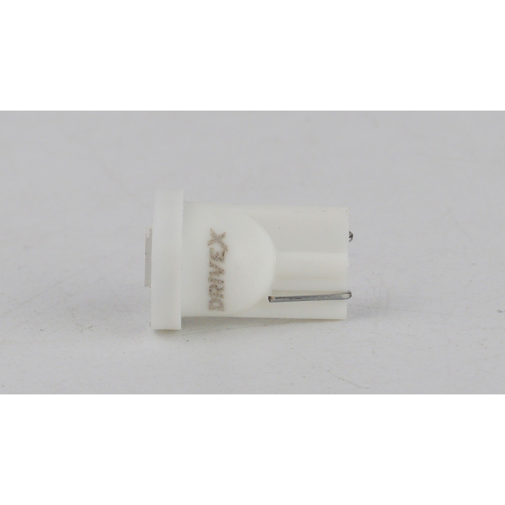 T10-244 White 12V 0.3W 10Lm W5W base-10mm C