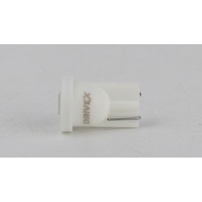 T10-244 White 12V 0.3W 10Lm W5W base-10mm C