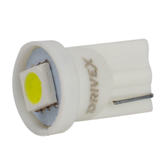 T10-244 White 12V 0.3W 10Lm W5W base-10mm C