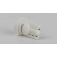 T10-244 White 12V 0.3W 10Lm W5W base-10mm C