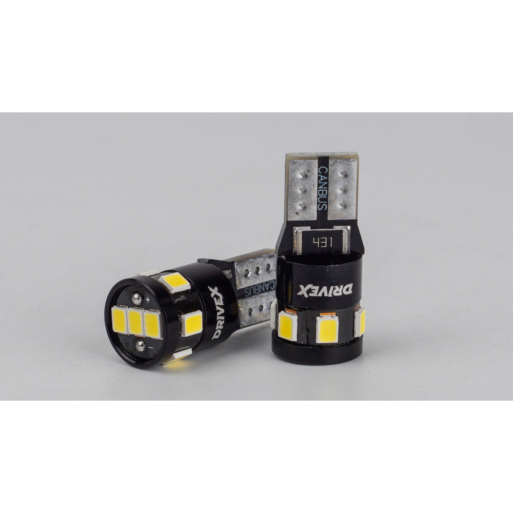 T10-255 12V 2W 130Lm W5W base-10mm B