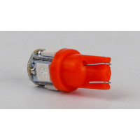 T10-265 Red 12V 0.7W 1Lm W5W base-10mm C