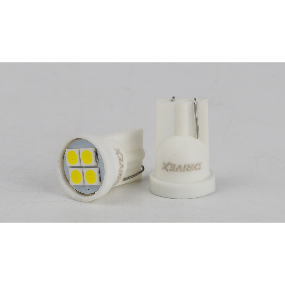T10-266 12V 0.8W 120Lm W5W base-10mm C