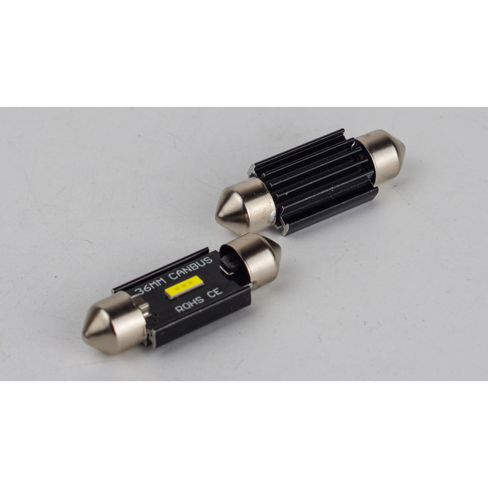 Glow S2 T11 36mm 12-24V CAN 1.2W 100Lm 36mm B