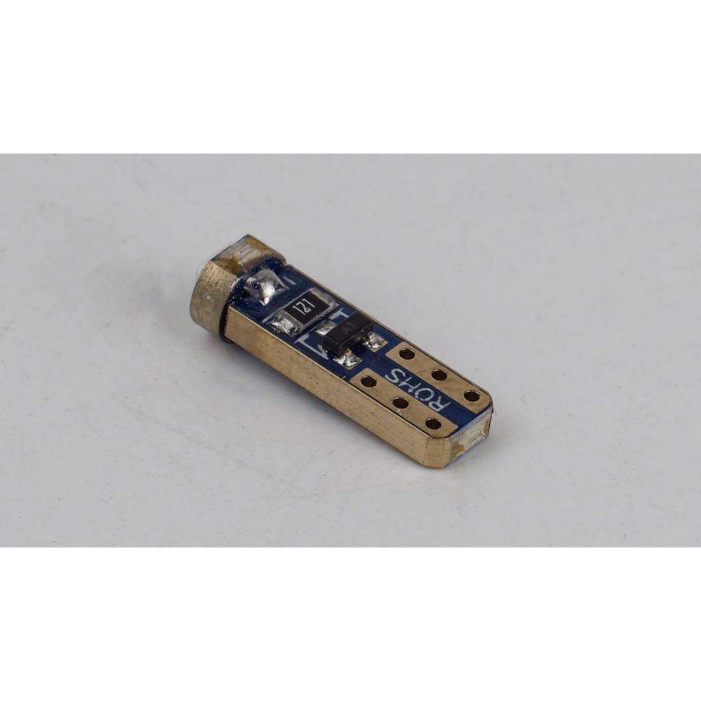 T5-201 3030 0.5W 15Lm BA7S/W1.2W d-5mm B