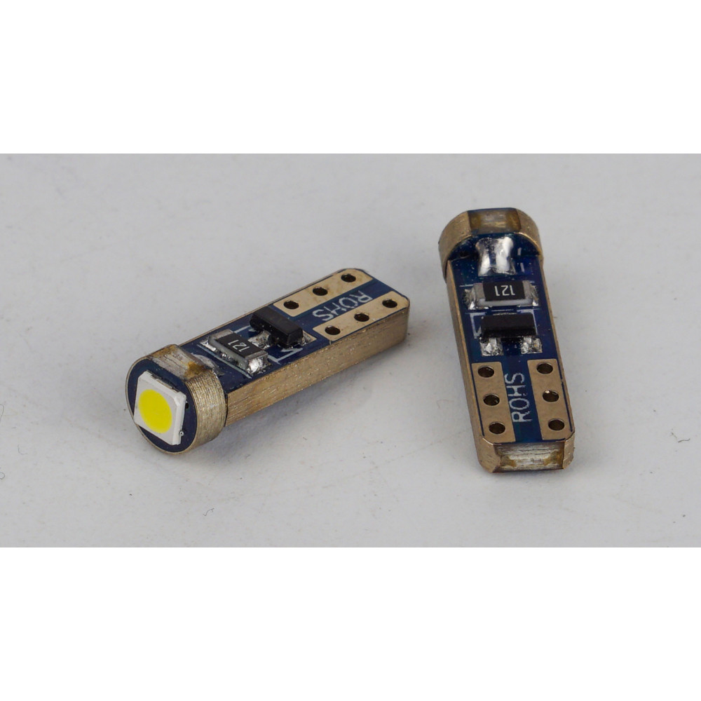T5-201 3030 0.5W 15Lm BA7S/W1.2W d-5mm B