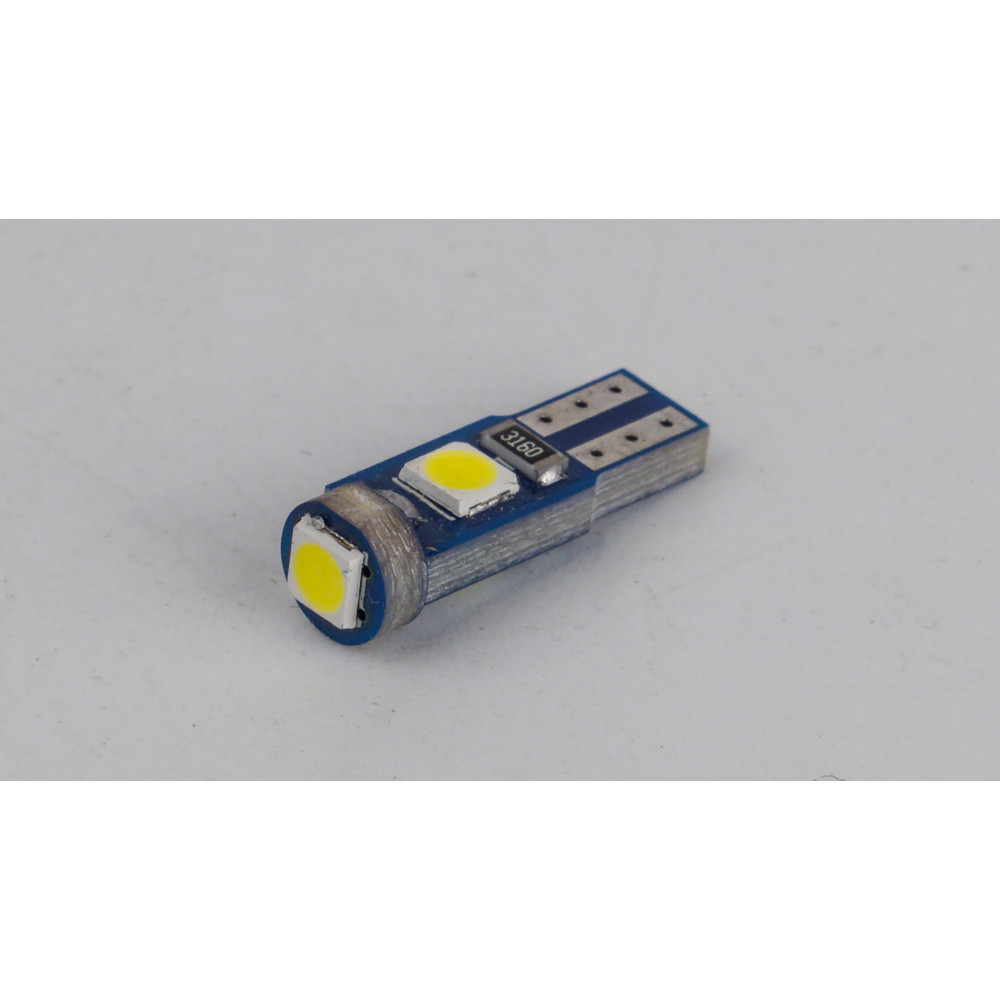 T5-203 12V 0.5W 15Lm BA7S/W1.2W d-5mm C