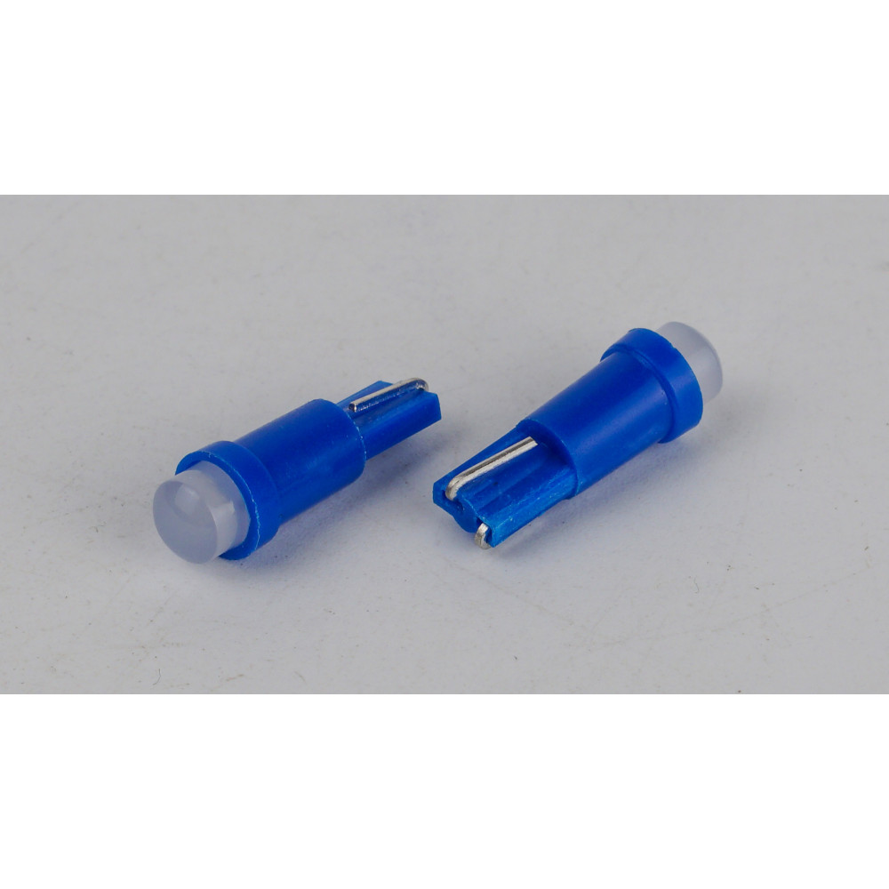 T5-205 Blue 12V 0.2W 6Lm BA7S/W1.2W d-5mm C