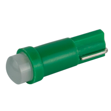 T5-205 Green 12V 0.2W 7Lm BA7S/W1.2W d-5mm C