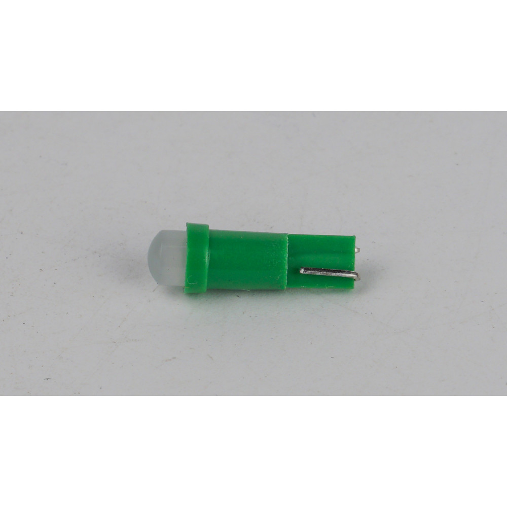 T5-205 Green 12V 0.2W 7Lm BA7S/W1.2W d-5mm C