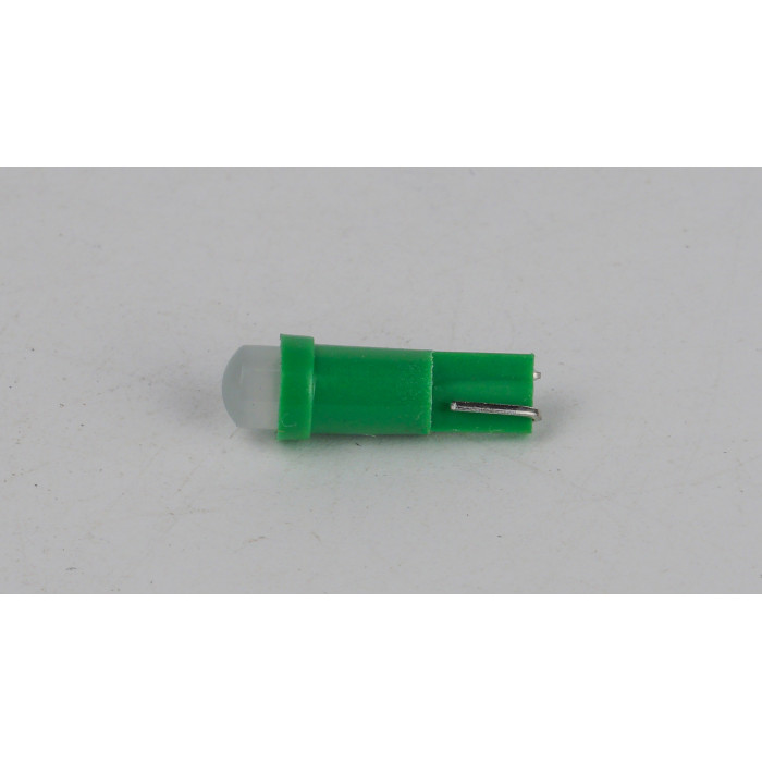T5-205 Green 12V 0.2W 7Lm BA7S/W1.2W d-5mm C