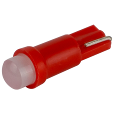T5-205 Red 12V 0.2W 1Lm BA7S/W1.2W d-5mm C
