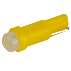 T5-205 Yellow 12V 0.2W 1Lm BA7S/W1.2W d-5mm C