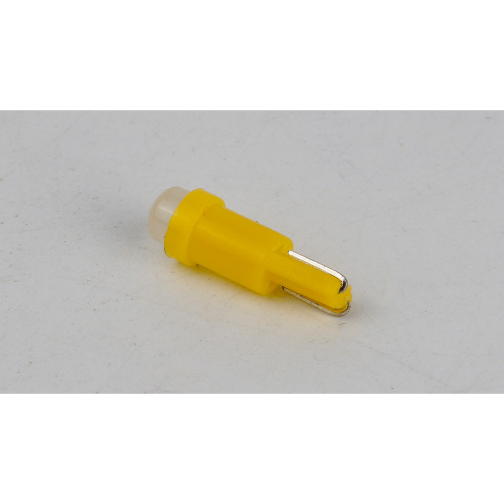 T5-205 Yellow 12V 0.2W 1Lm BA7S/W1.2W d-5mm C