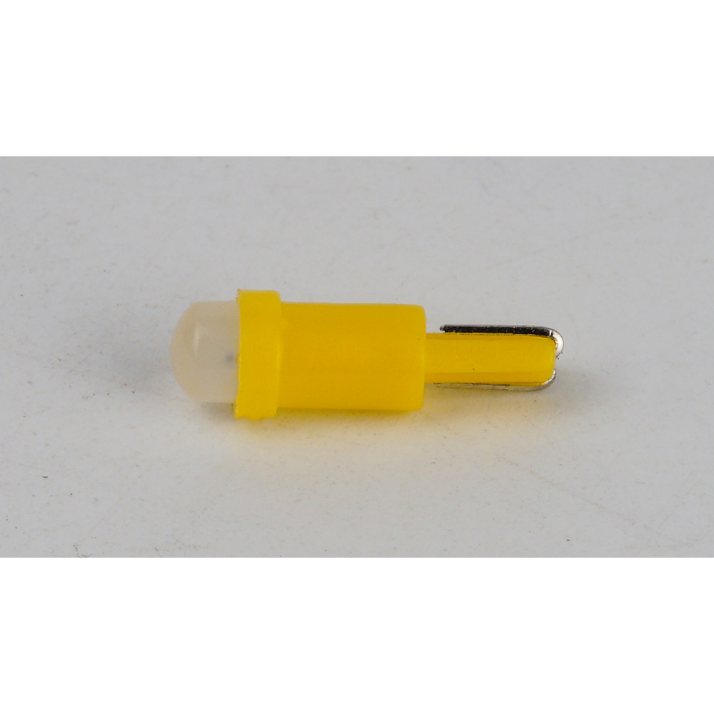 T5-205 Yellow 12V 0.2W 1Lm BA7S/W1.2W d-5mm C