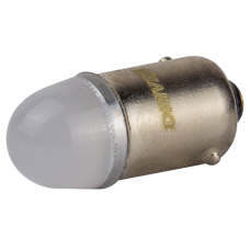 T8-204 12V 0.5W 10Lm BA9S/T4W d-9mm C