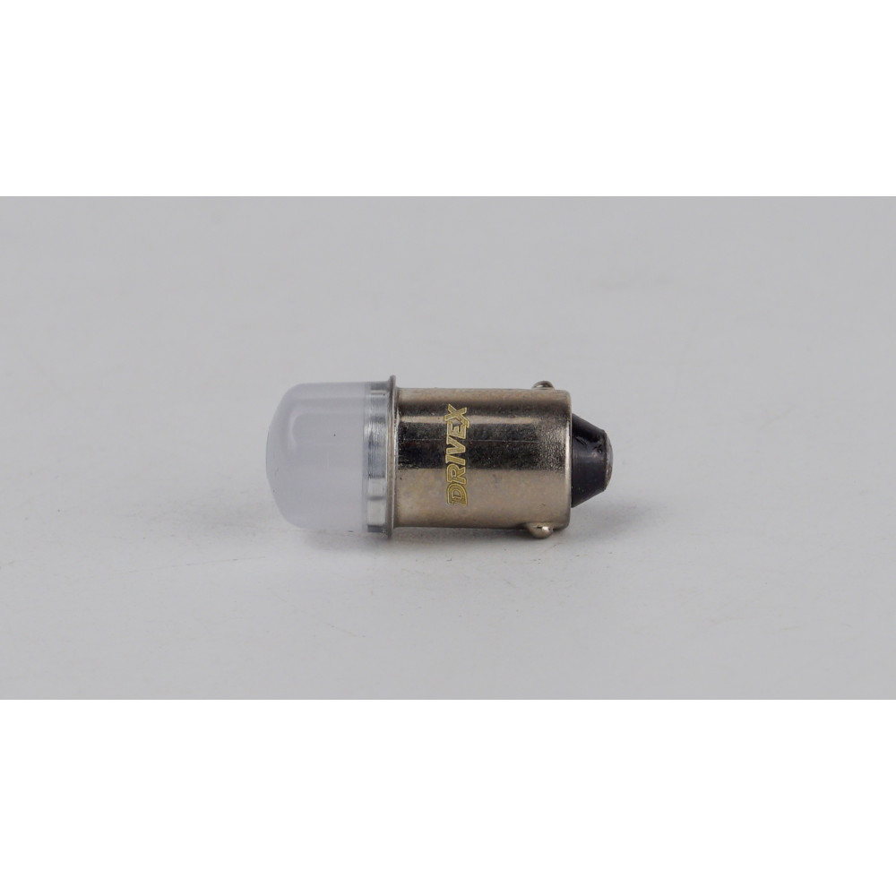T8-207 Green 12V 0.5W 20Lm BA9S/T4W d-9mm C