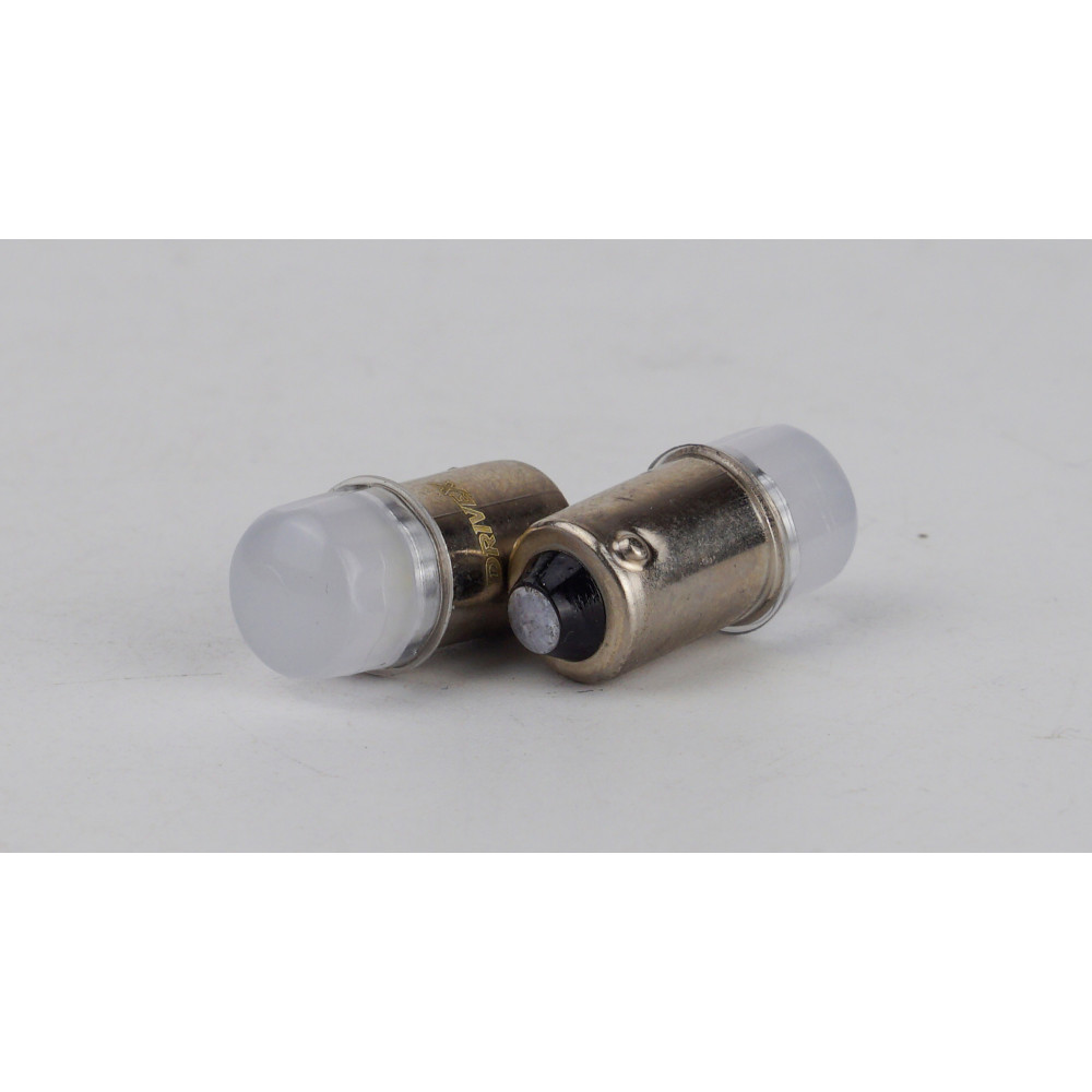 T8-207 Green 12V 0.5W 20Lm BA9S/T4W d-9mm C