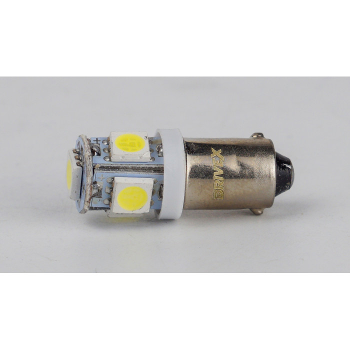 T8-208 12V 1W 15Lm BA9S/T4W d-9mm C