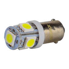 T8-208 12V 1W 15Lm BA9S/T4W d-9mm C