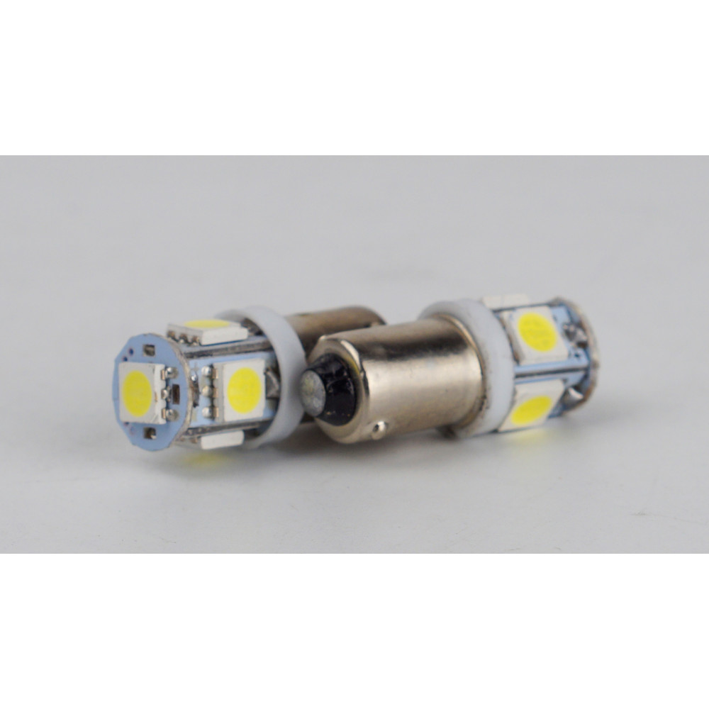 T8-208 12V 1W 15Lm BA9S/T4W d-9mm C