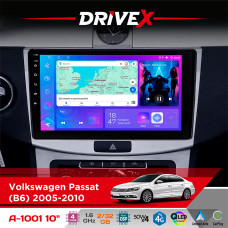 Штатна магнітола для Volkswagen Passat CC 2012-2018 DriveX A-1001 10" Android 4-ядерний 2+32Гб 4x45W бездротовий CarPlay та AndroidAuto
