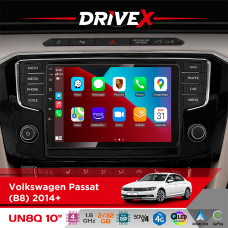 Штатна магнітола для Volkswagen Magotan 2017+ DriveX UN8 QLED 10" Android 4-ядерний 2x32Гб 4x45W бездротовий CarPlay та AndroidAuto