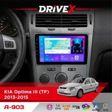 Штатна магнітола для Opel Zafira (B) 2005-2014 DriveX A-903 QLED 9" Android 4-ядерний 2+32Гб 4x50W(TDA7851) бездротовий CarPlay та AndroidAuto