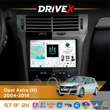 Штатна магнітола для Opel Zafira (B) 2005-2014 DriveX S7 2K QLED 9" Android 8-ядерний 2.7ГГц 6x64Гб SIM-картка 3G/4G AK7808 AB 4x50W DSP AK7739 VELVET бездротовий CarPlay та AndroidAuto