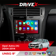 Штатна магнітола для Opel Antara 2006-2015 DriveX UN5 QLED 9" Android 4-ядерний 2+32Гб 4x45W бездротовий CarPlay та AndroidAuto
