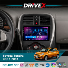 Штатна магнітола для Toyota Tundra 2007-2013 DriveX SE-1011 QLED 10" Android 4-ядерний 4+64Гб DSP 4x50W(TDA7851) бездротовий CarPlay та AndroidAuto