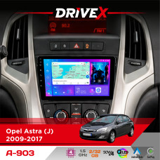 Штатна магнітола для Buick Excelle (China) 2009-2015 DriveX A-903 QLED 9" Android 4-ядерний 2+32Гб 4x50W(TDA7851) бездротовий CarPlay та AndroidAuto