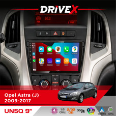 Штатна магнітола для Buick Excelle (China) 2009-2015 DriveX UN5 QLED 9" Android 4-ядерний 2+32Гб 4x45W бездротовий CarPlay та AndroidAuto