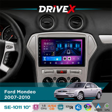 Штатна магнітола для Ford Mondeo 2007-2010 DriveX SE-1011 QLED 10" Android 4-ядерний 4+64Гб DSP 4x50W(TDA7851) бездротовий CarPlay та AndroidAuto