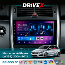 Штатна магнітола для Mercedes Viano (W639) 2006-2014 DriveX SE-903 QLED 9" Android 8-ядерний 4+64Гб SIM-картка 3G/4G DSP 4x50W(TDA7851) бездротовий CarPlay та AndroidAuto
