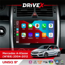 Штатна магнітола для Mercedes Viano (W639) 2006-2014 DriveX UN5 QLED 9" Android 4-ядерний 2+32Гб 4x45W бездротовий CarPlay та AndroidAuto