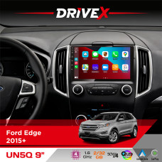 Штатна магнітола для Ford Edge 2015+ DriveX UN5 QLED 9" Android 4-ядерний 2+32Гб 4x45W бездротовий CarPlay та AndroidAuto