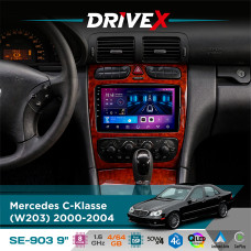 Штатна магнітола для Mercedes Viano (W639) 2003-2006 DriveX SE-903 QLED 9" Android 8-ядерний 4+64Гб SIM-картка 3G/4G DSP 4x50W(TDA7851) бездротовий CarPlay та AndroidAuto