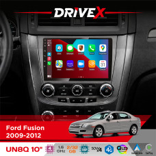 Штатна магнітола для Ford Fusion 2009-2012 DriveX UN8 QLED 10" Android 4-ядерний 2x32Гб 4x45W бездротовий CarPlay та AndroidAuto