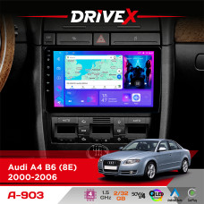 Штатна магнітола для Audi S4 B7 (8E) 2004-2009 DriveX A-903 QLED 9" Android 4-ядерний 2+32Гб 4x50W(TDA7851) бездротовий CarPlay та AndroidAuto