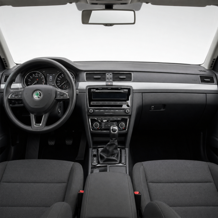 Штатна магнітола для Skoda SuperB 2008-2015 DriveX S7+ 2K QLED 10" Android 8-ядерний 2.7ГГц 8x128Гб SIM-картка 3G/4G AK7808 AB 4x50W 360° DSP AK7739 VELVET бездротовий CarPlay та AndroidAuto