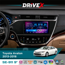 Штатна магнітола для Toyota Avalon 2013-2018 DriveX SE-911 4+64Гб QLED 9" Android 4-ядерний 4x50W(TDA7851) DSP бездротовий CarPlay та AndroidAuto