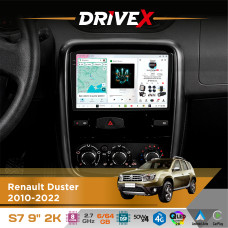 Штатна магнітола для Opel Vivaro 2014-2019 DriveX S7 2K QLED 9" Android 8-ядерний 2.7ГГц 6x64Гб SIM-картка 3G/4G AK7808 AB 4x50W DSP AK7739 VELVET бездротовий CarPlay та AndroidAuto