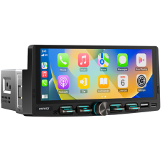 LNX-7100 1-Din 7" CarPlay 4x45W Linux Buttons