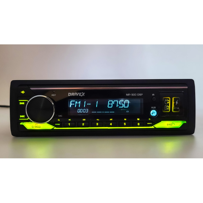 MP-500 DSP 4x50W BT APP RDS