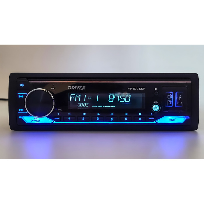 MP-500 DSP 4x50W BT APP RDS