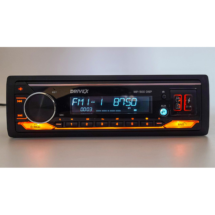 MP-500 DSP 4x50W BT APP RDS